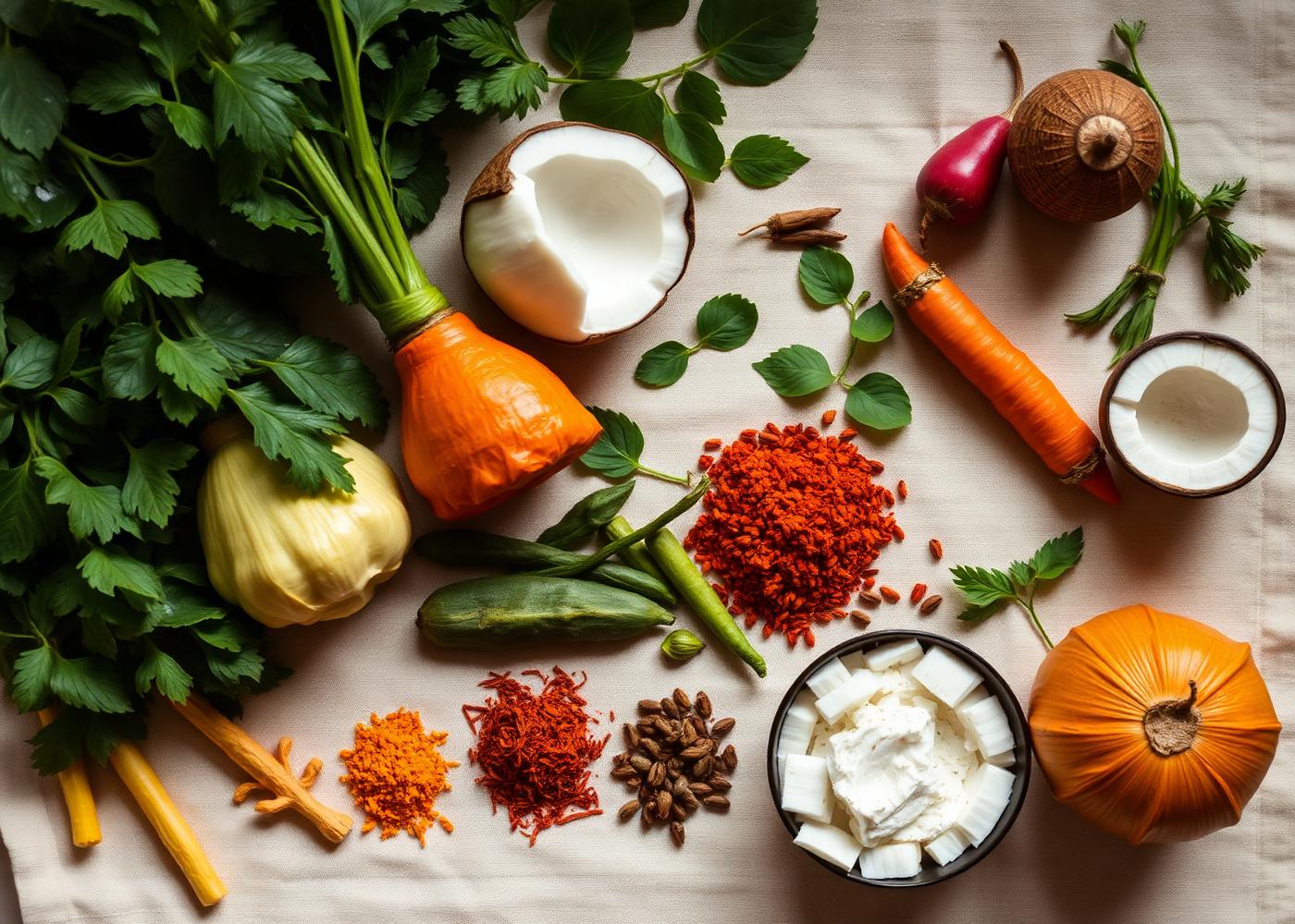 Fresh ingredients